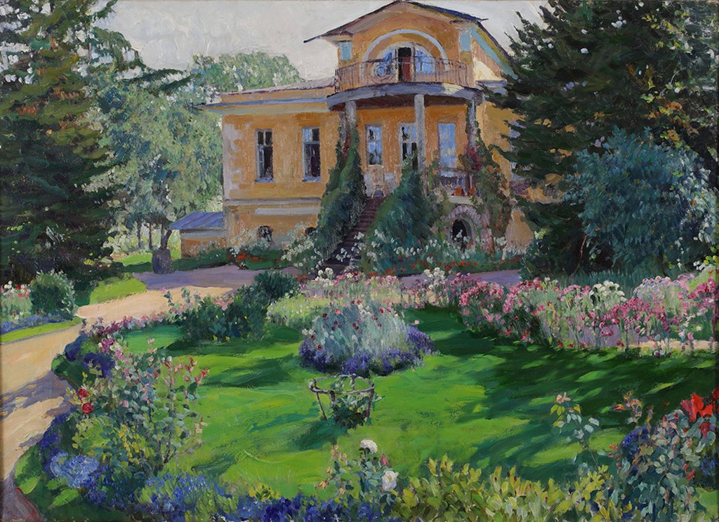 Постер на бумаге 50*70см, А.С. Виноградов "Головинка" 1910г.
