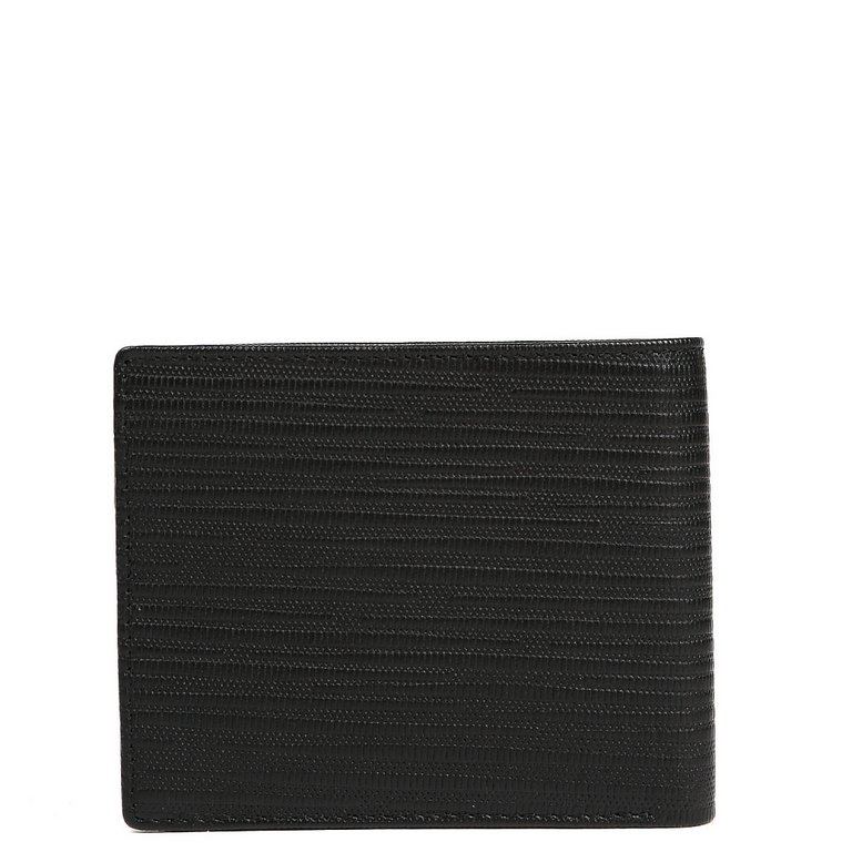 Портмоне FABRETTI мужское, нат. кожа, 11,5*9,5*2,5 см, черный