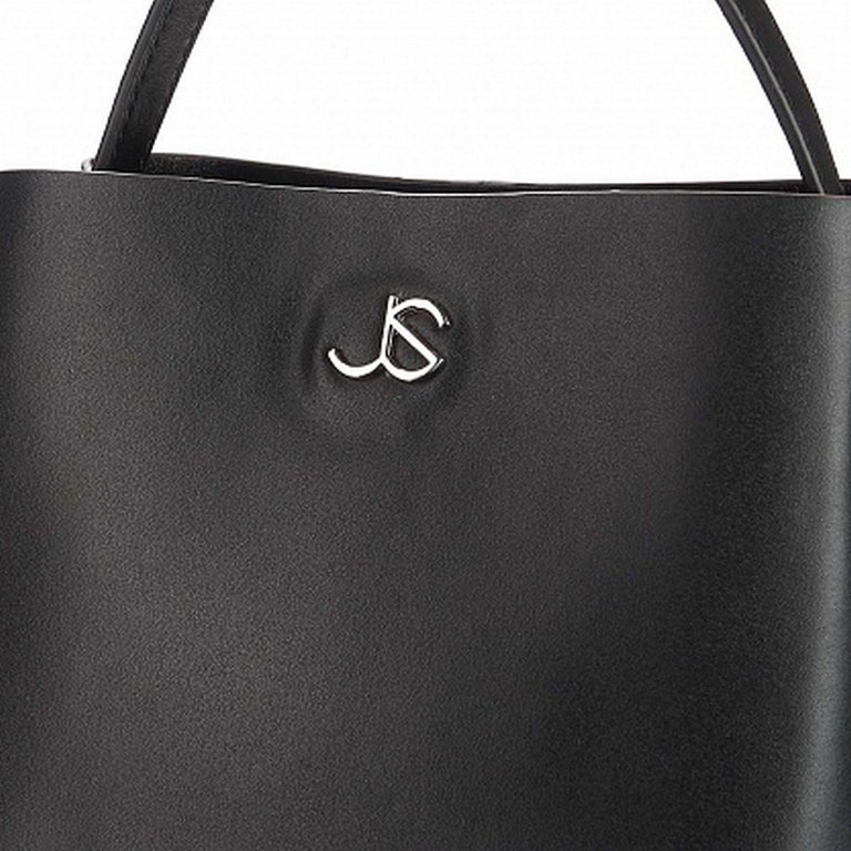 Сумка женская Jane's Story 20х18х11см, нат.кожа, черная