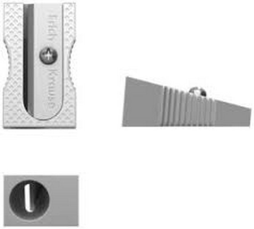 Точилка металлическая Erich Krause "FERRO"