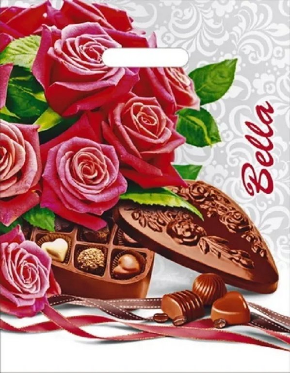 Пакет пробивной 30*40см (30мкм) "Белла"