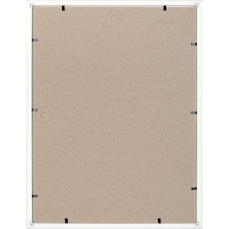 Рамка для фотографий 30*40 см пластик цв. белый (вставка стекло) Зебра (багет 14мм)