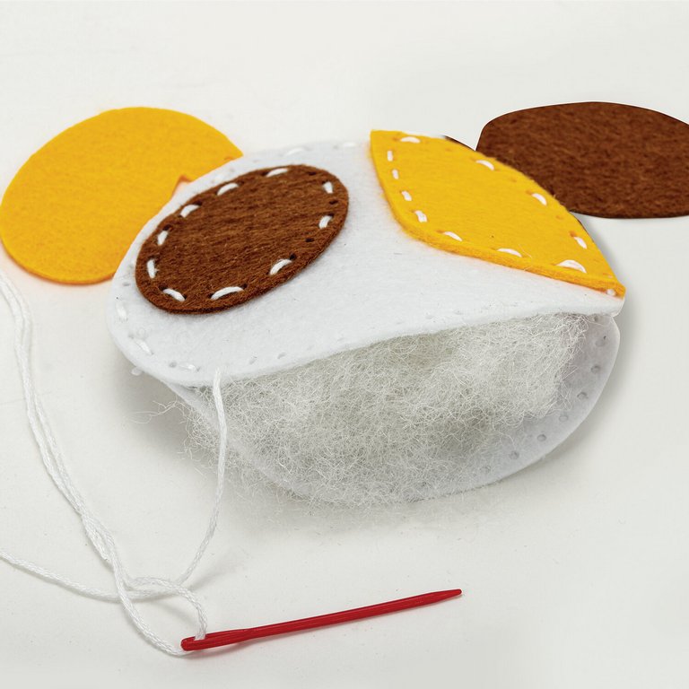 Набор для шитья игрушки из фетра "Щенок", ЮНЛАНДИЯ