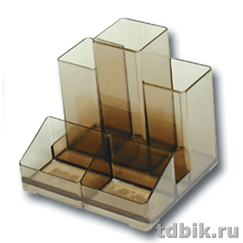 Подставка наст д/канц. принадлеж. Brauberg "Contract 5", 5 отд., тонир.