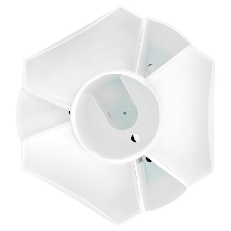 Подставка наст д/канц. принадлеж. Стамм "Maxi Desk", 10 отд., белая (вращающаяся)