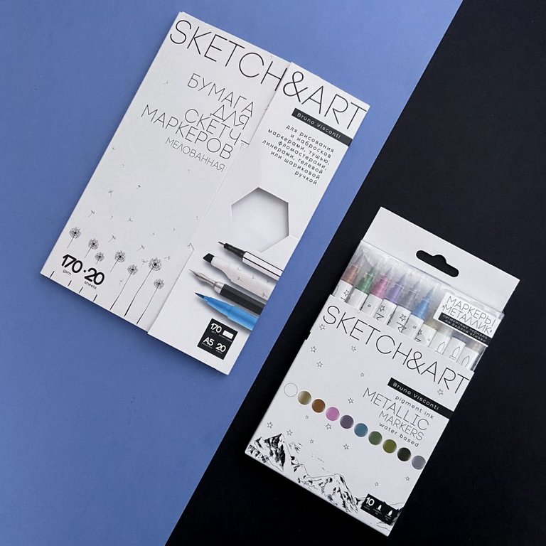 Папка для cкетчинга А5, 20л Sketch&Art