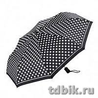 Зонт женский Dr.Koffer, диаметр купола 99см, расцветка "Горошек"