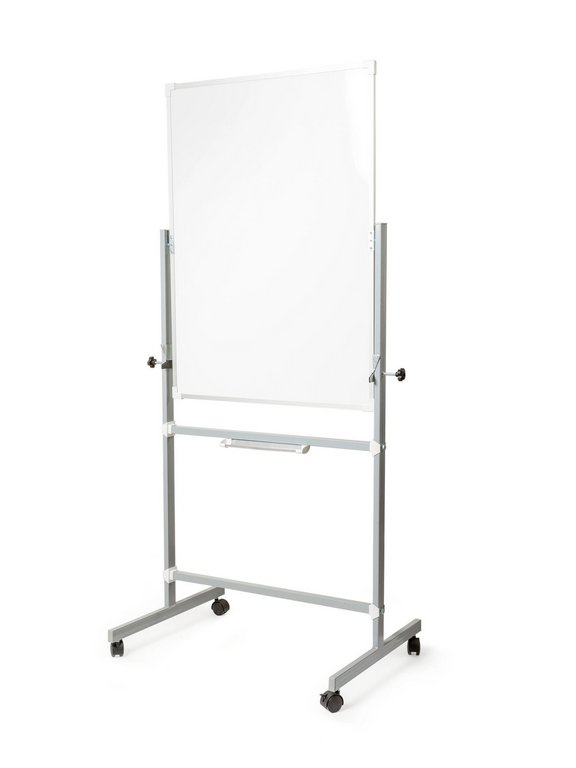 Доска передвижная маркерно-меловая 1000*1200 мм поворотная (магнит) МелМар