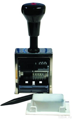 Нумератор автоматич., REINER 6-и разр., в метал. оснастке