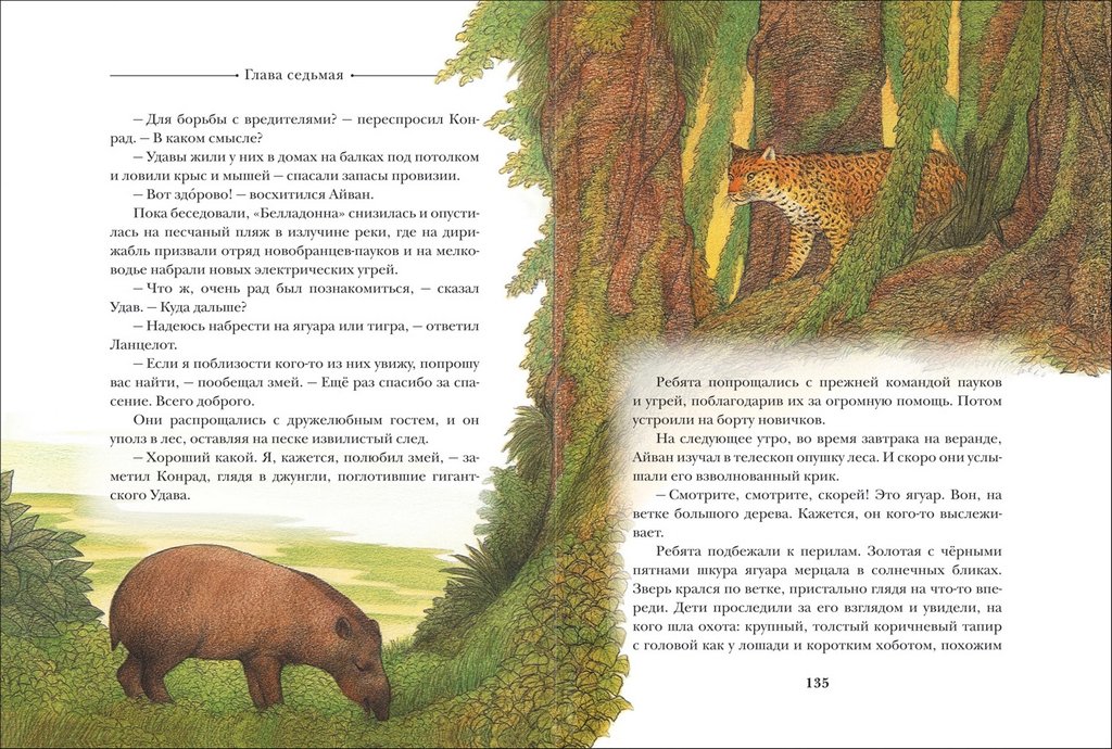 Книга детская "Летающий дом" Даррелл Джеральд Росмэн 5+, 160 стр.