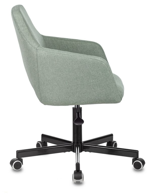 Кресло оператора Бюрократ CH-380M придорожная трава 38-407 крестовина металл