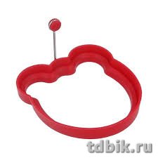 Форма кулинарная силиконовая для яичницы Pan-Cake "Мишка" 10,5*10*1,8 см