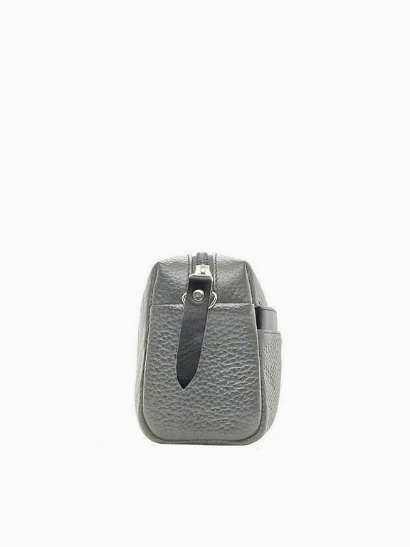 Сумка женская Mistral малая, цвет серый, кожа