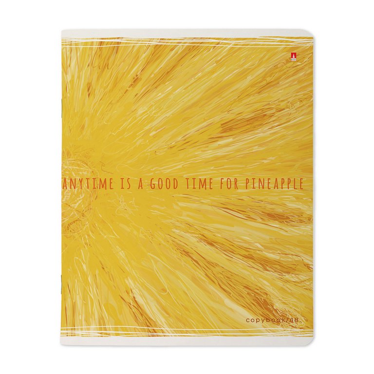 Тетрадь 48 лист кл. А5 на скрепке "EXOTIC FRUITS" 5 ВИДОВ