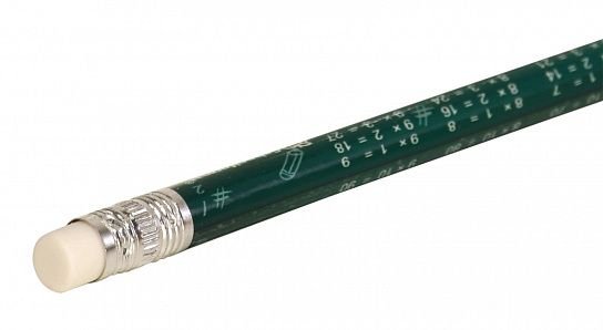 Карандаш ч/г HB "Таблица умножения" с ластиком Schoolformat