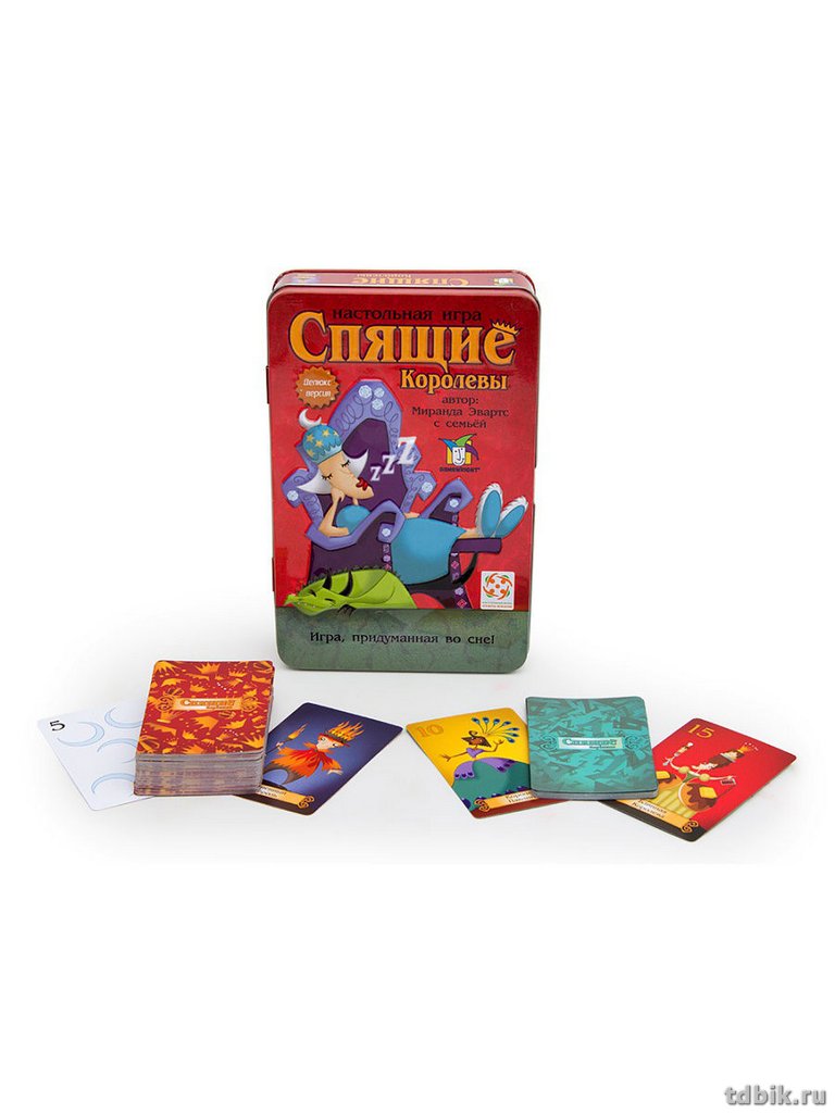 Игра настольная  .7+ с карточками "Спящие Королевы" (картон) Стиль жизни