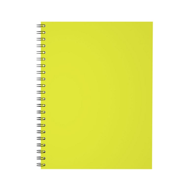 Тетрадь 120 лист кл. А4 на спирали "Neon" ламин. глянцевая ассорти