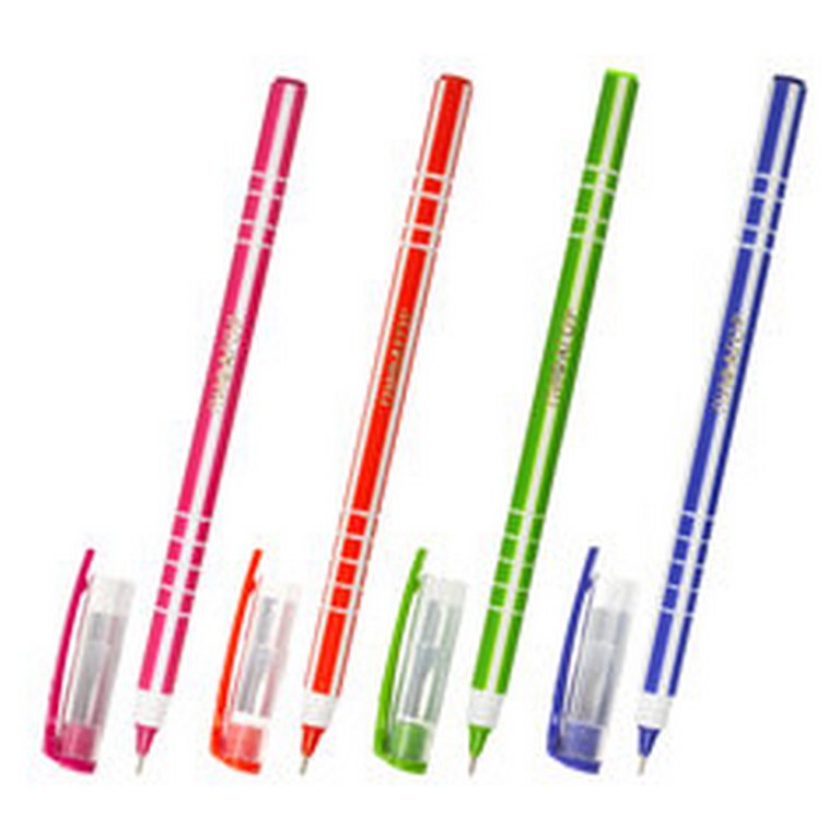 Ручка шариковая масляная  ЭКОНОМ Пифагор Softy  0,7мм синяя (однораз., линия 0,35мм)