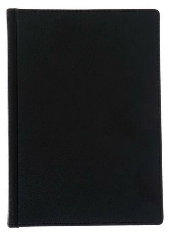Ежедневник без дат 145*216 мм Альт "Leader" черный