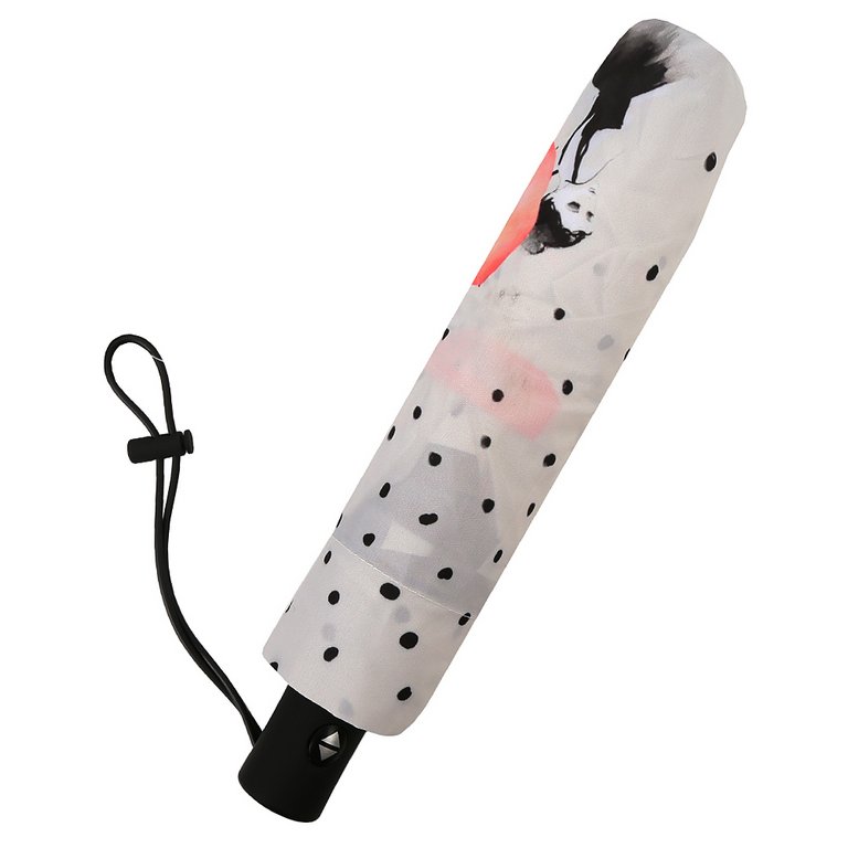 Зонт женский суперавтомат Fabretti, мини , 3 сложения, эпонж