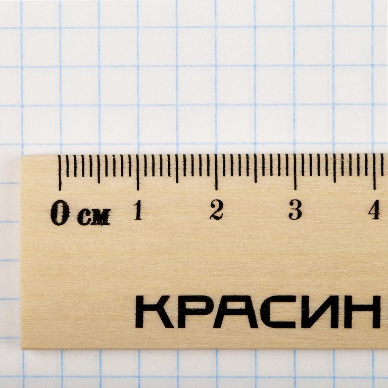 Линейка 30 см. дер. Красин "Стандарт"