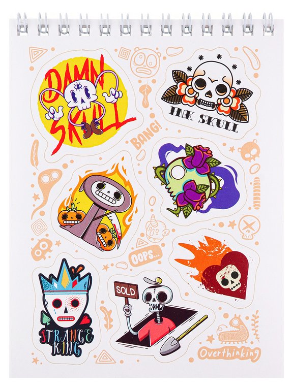 Набор наклеек 150 шт "Мои приколы" MILAND