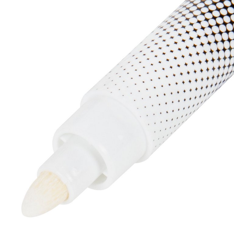 Маркер перманентный  2,0 мм STAFF круглый, белый