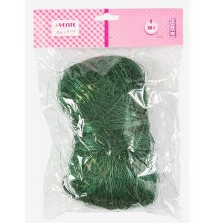 Наполнитель сизалевый 50 г, светло-зеленый