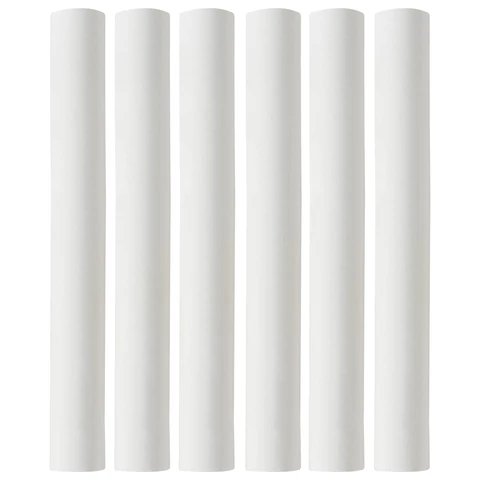 Мел школьный белый 100шт. BRAUBERG "АКАДЕМИЯ" круглый мягкий