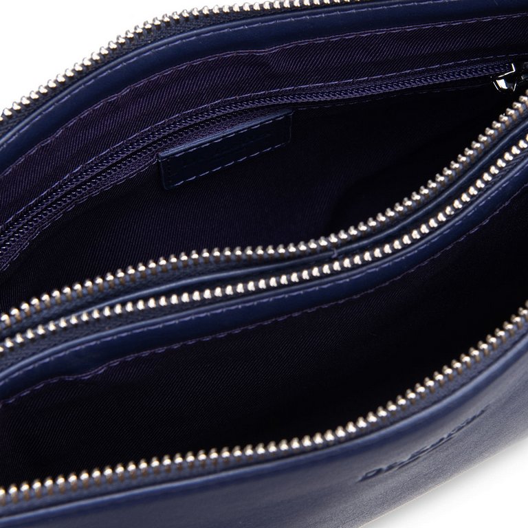 Сумка женская Dr.Koffer 27х19х9см см, нат.кожа фиолетовая