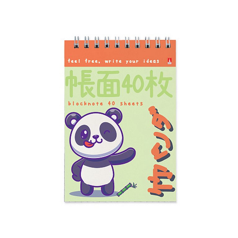 Блокнот А6  40л., 105*148 мм, на гребне Альт "KAWAII ANIMALS" 4 вида