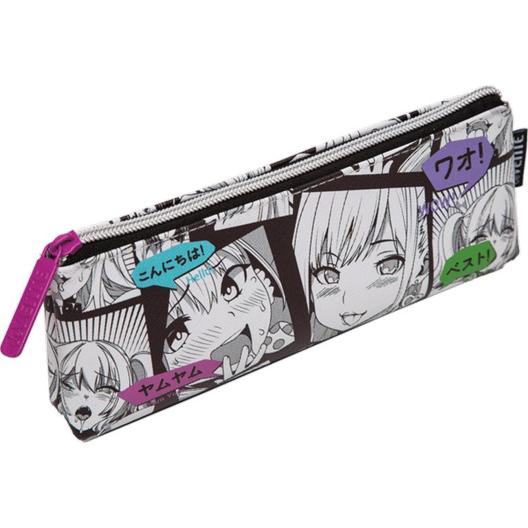 Пенал  для девочки deVENTE "Anime Comix" 21x8x3,5 см, искусственная кожа, с подкладом
