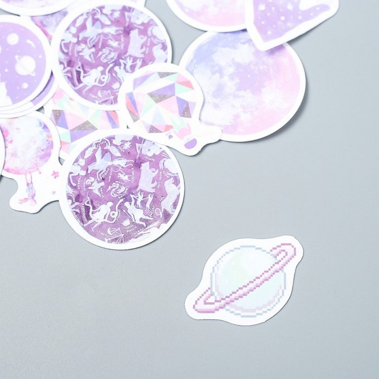Набор наклеек  "Магический космос" (50 шт)