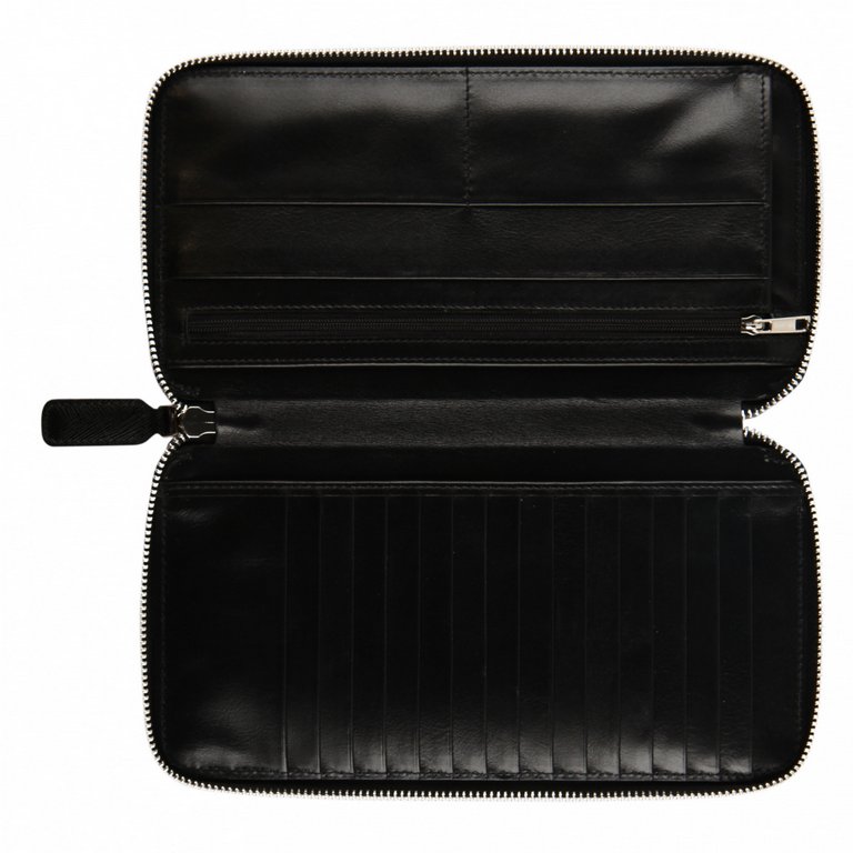 Портмоне D.Morelli мужское "Байрон" нат.кожа, черный