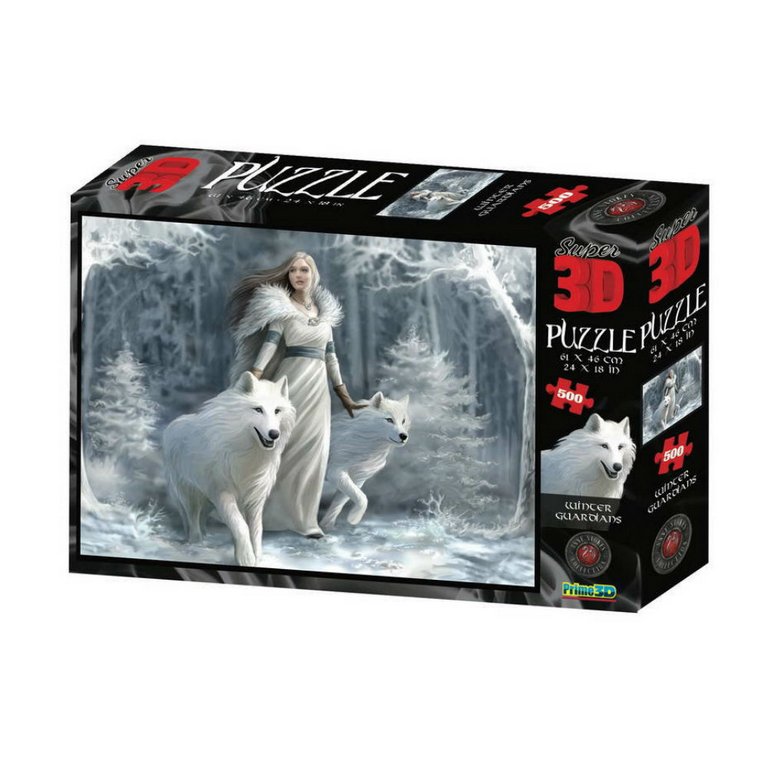 Пазл 3D картинка 500 дет. "Зимние стражи" 61*46см, 6+ Prime 3D