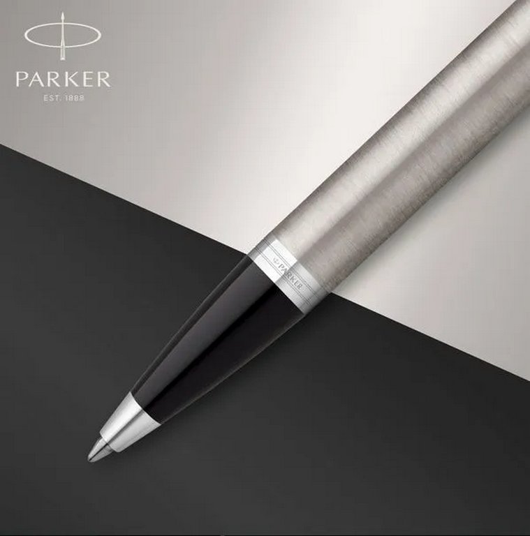 Ручка шариковая Parker IM Essential Brushed Metal CT M