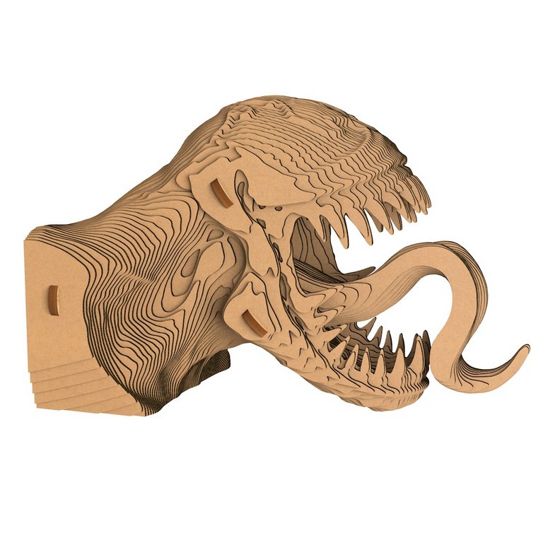 Сборная модель из гофрокартона "Веном" h=18см, 88 дет., 6+, 5cult