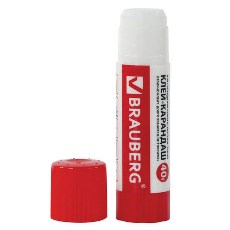 Клей карандаш BRAUBERG 40гр.