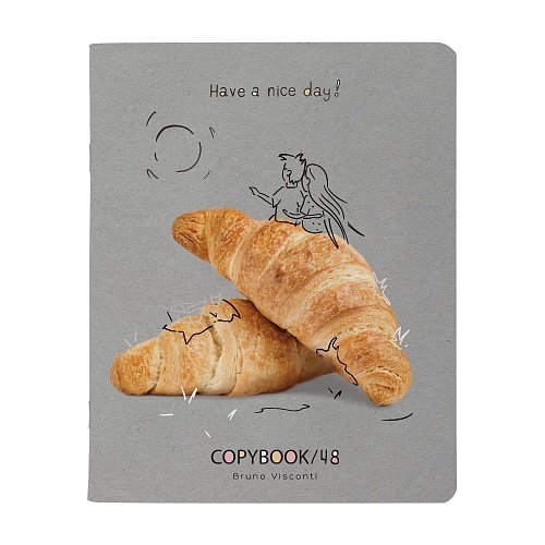 Набор подарочный Альт Special "NICE DAYS. Круассан" (ДВЕ ТЕТРАДИ + РУЧКА)