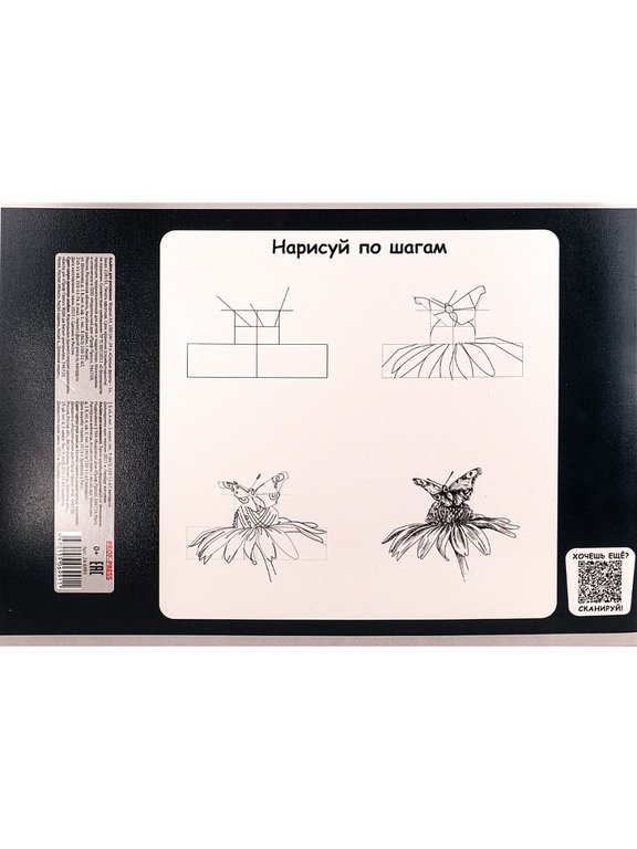 Альбом для рисования А4 24л. на скрепке "СПЕЛЫЕ ФРУКТЫ - 1"