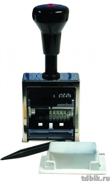 Нумератор автоматич., REINER 6-и разр., в пластм. оснастке