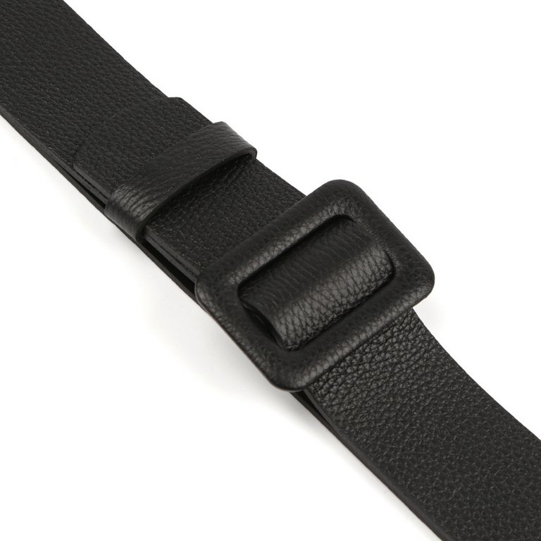 Ремень FABRETTI женский, натуральная кожа, размер 120, черный