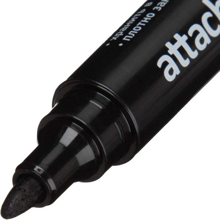 Маркер для флипчарта Attache 2-3мм черный круг.
