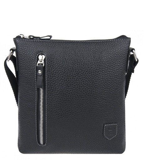 Планшет Baron 20*21*4см натур. кожа Леванта, черный