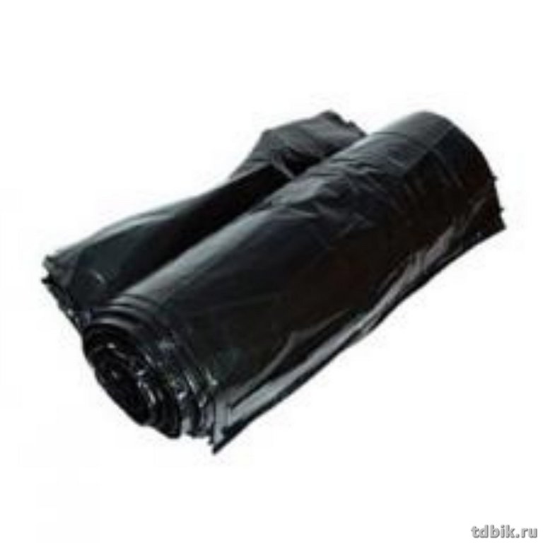 Мешки для мусора 120л. 30 шт/рул (30 мкм) ПВД 65*100 см. черные