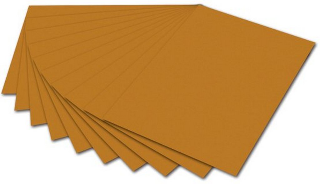 Бумага FOLIA 130г/м2, 50*70см, терракота