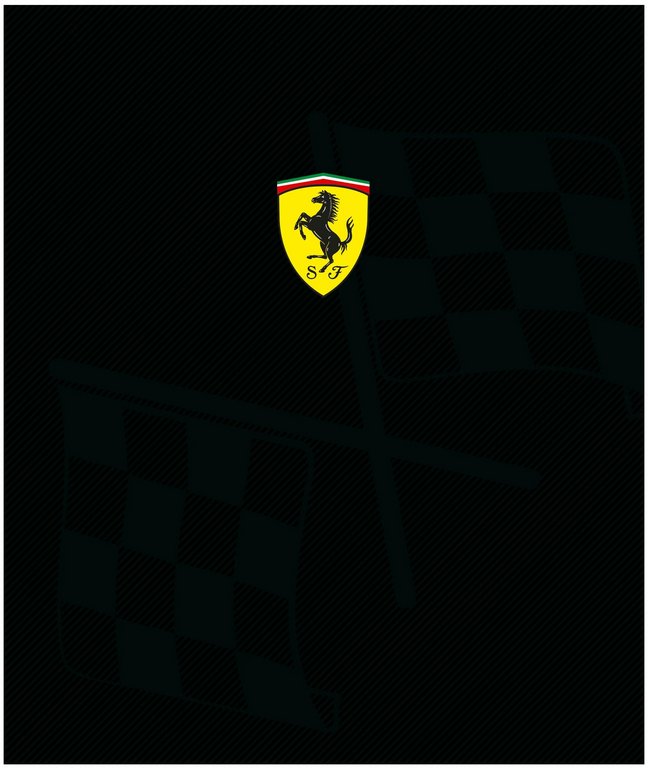 Тетрадь 96 лист кл. А5 на скрепке "Ferrari"