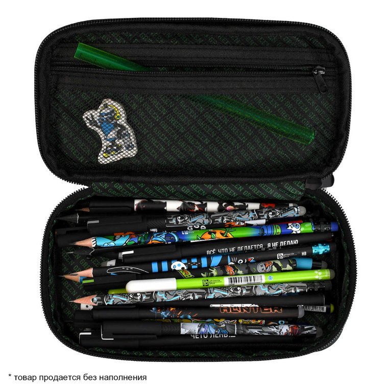 Пенал  для мальчика  настольный Феникс + "Крутой пес" 20х10х4,5 см