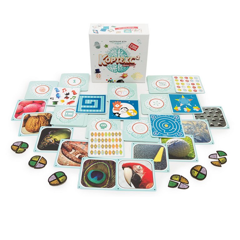 Игра настольная  .8+ с карточками "Кортекс 2" Стиль жизни