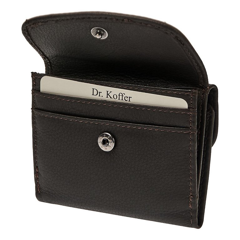Портмоне Dr.Koffer нат. кожа, коричневый